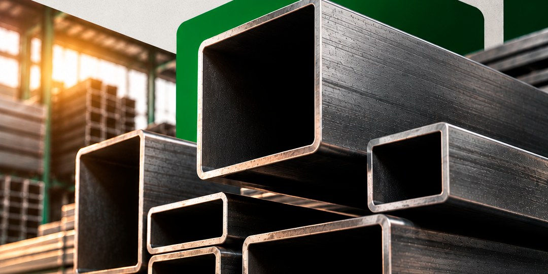 Recorte da campanha Ferbraço mostrando perfis de metalon